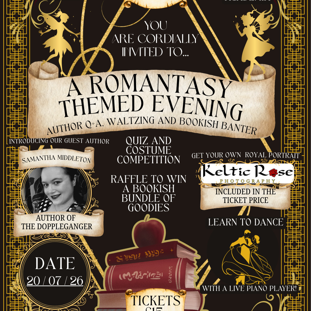 A Romantasy Themed Evening hosted by Periodic Fables and The Crown Cellar