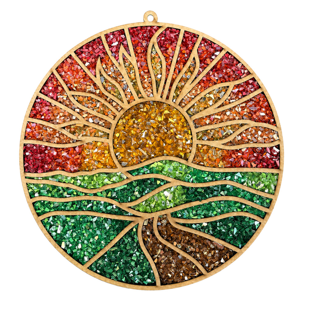 ✨ Finnriver Farm & Cidery Crushed Glass Art Party ✨