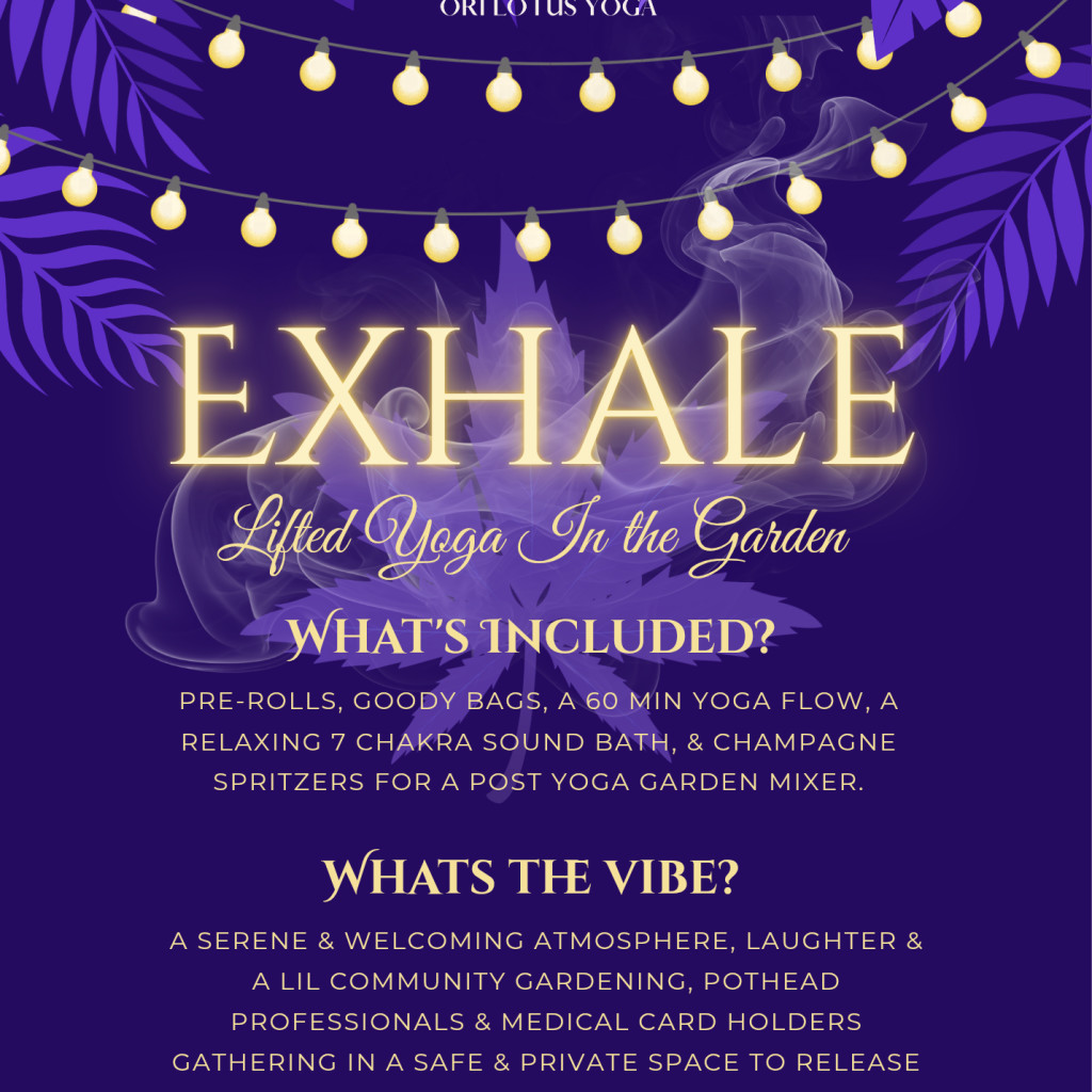 Exhale: Lifted Yoga in the Garden