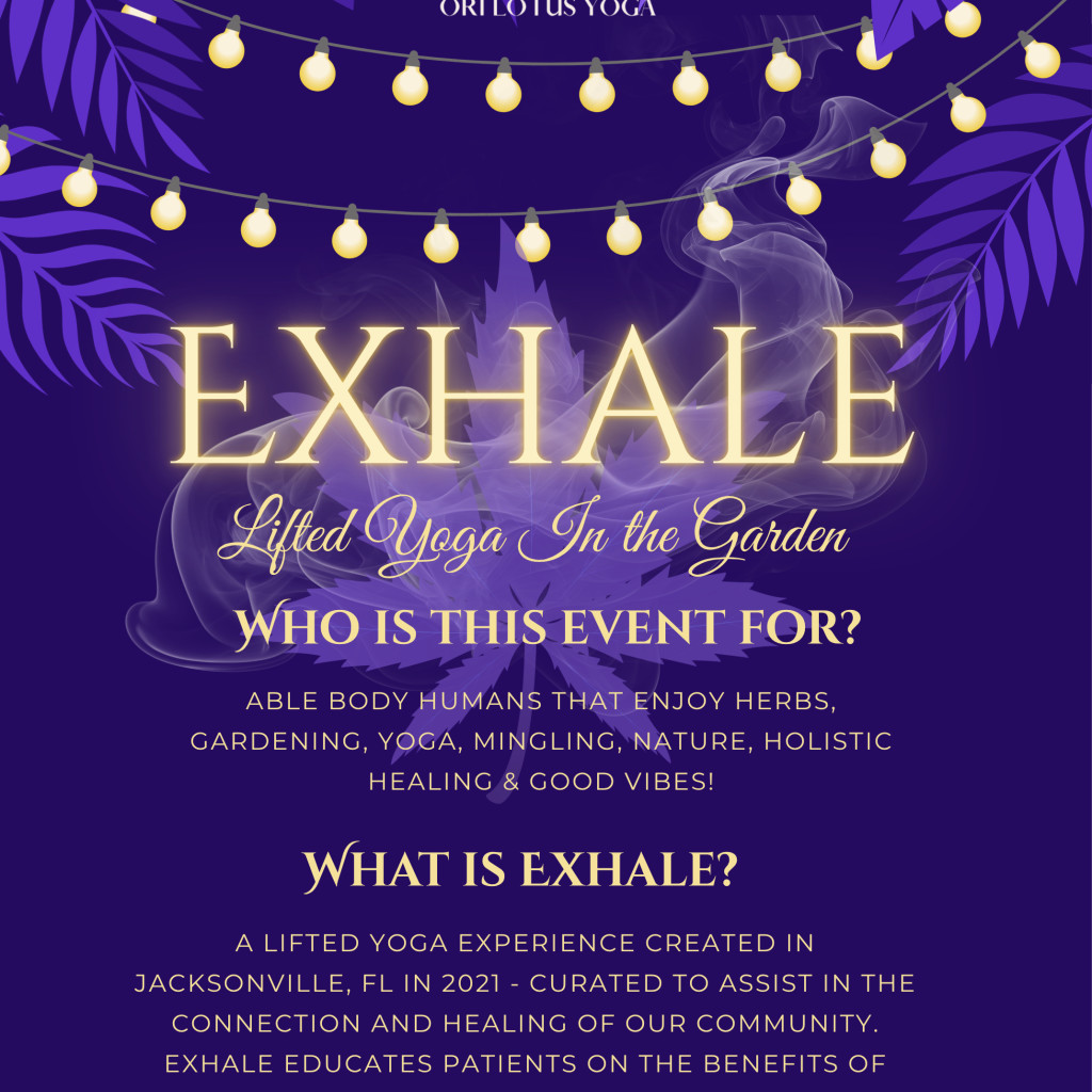 Exhale: Lifted Yoga in the Garden