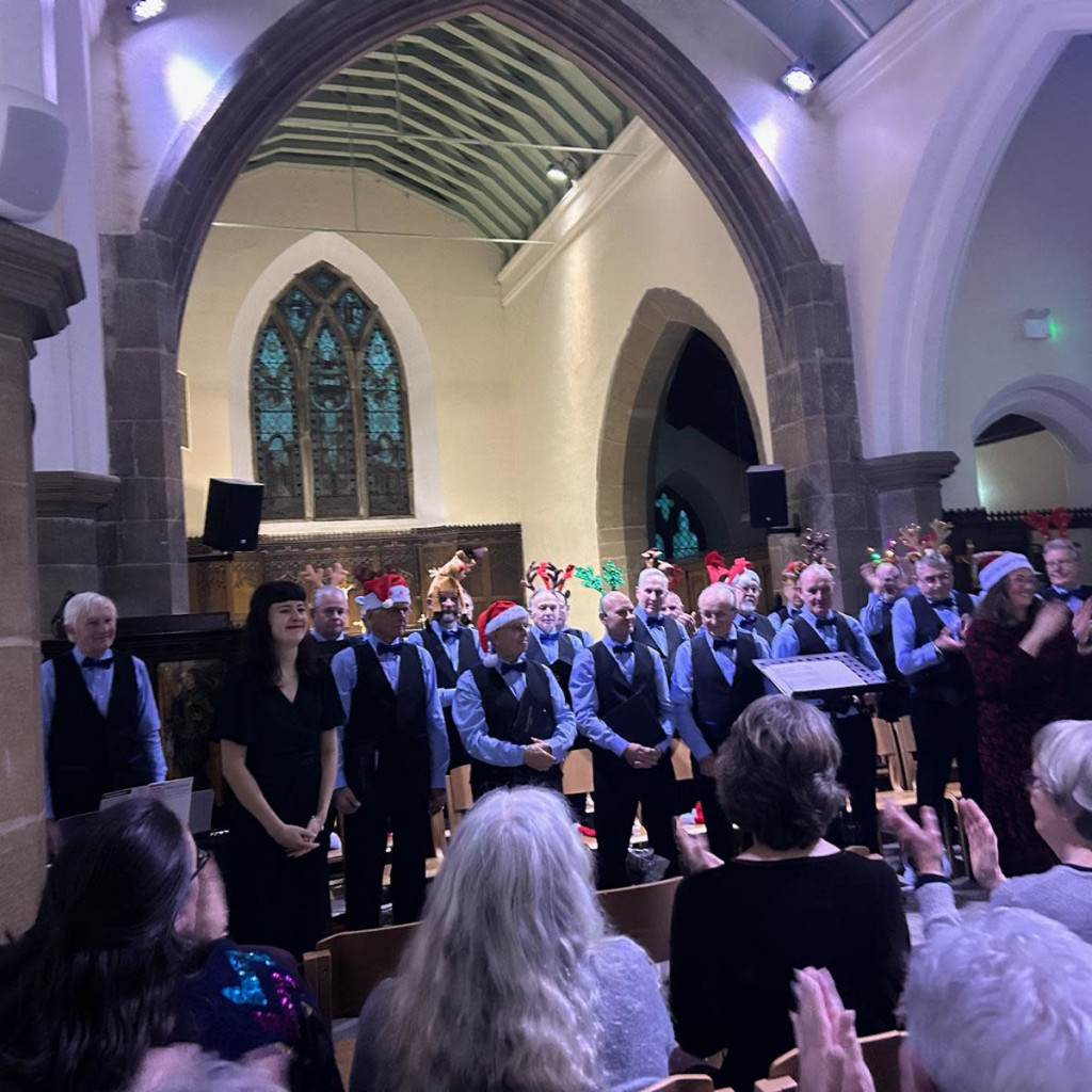 Concert with Welsh Choir Bargoed MVC