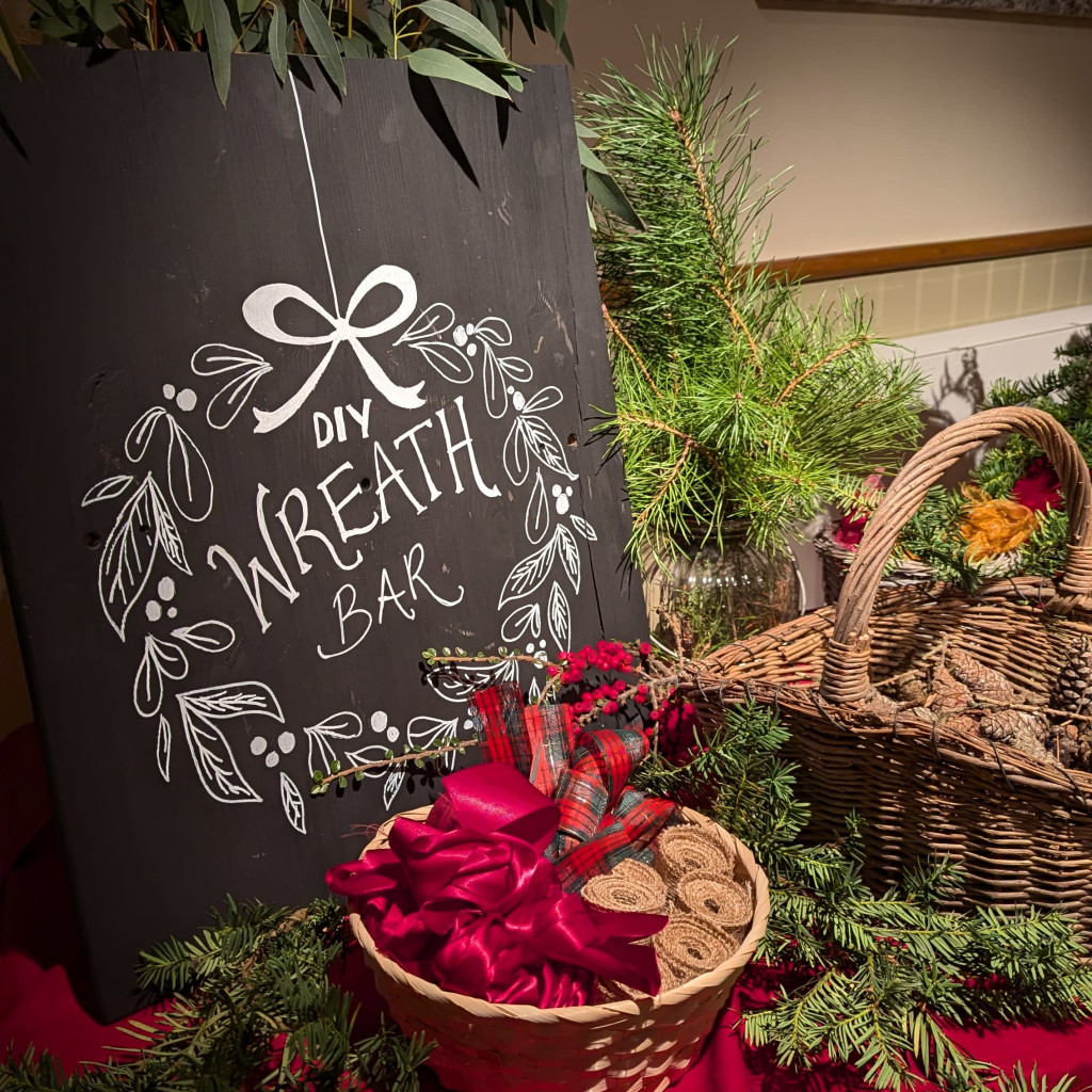 Best Buds Christmas Wreath Workshop