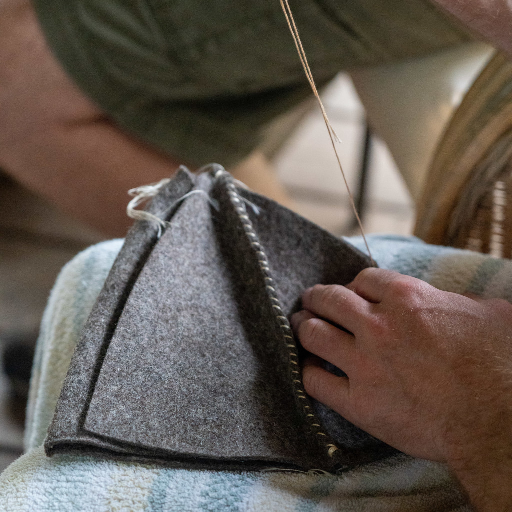 Sauna Hat Making and Wild Spa Experience with Sussex Sauna Hats