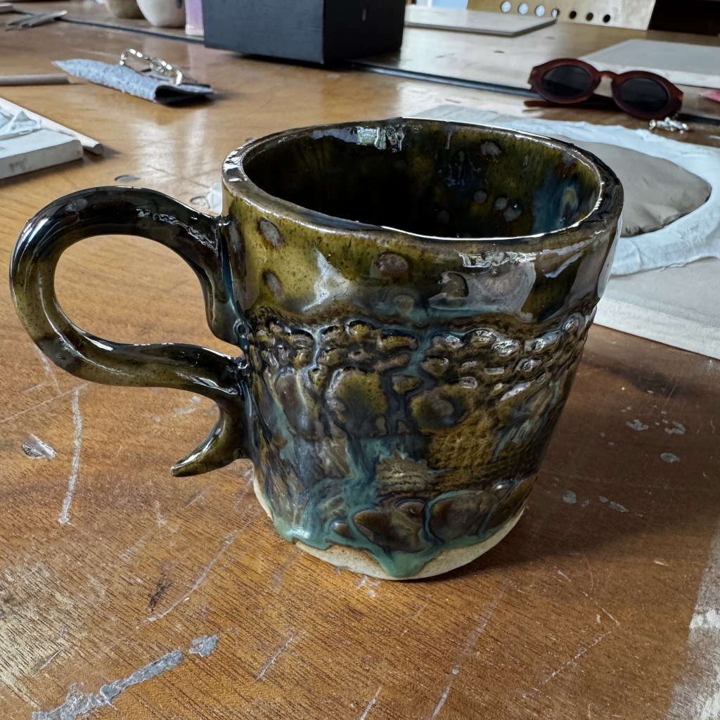 making pottery