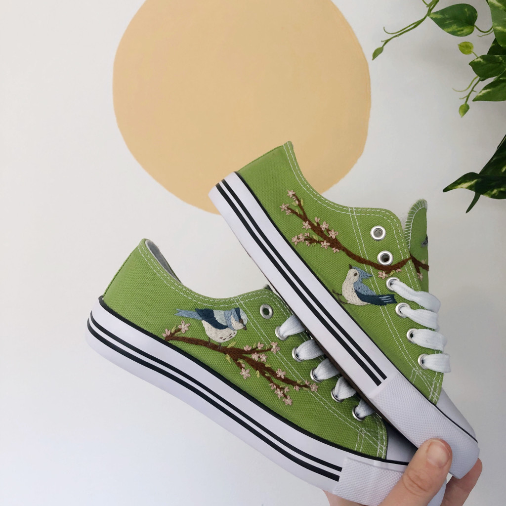 MCreativeJ - Shoe Embroidery 101
