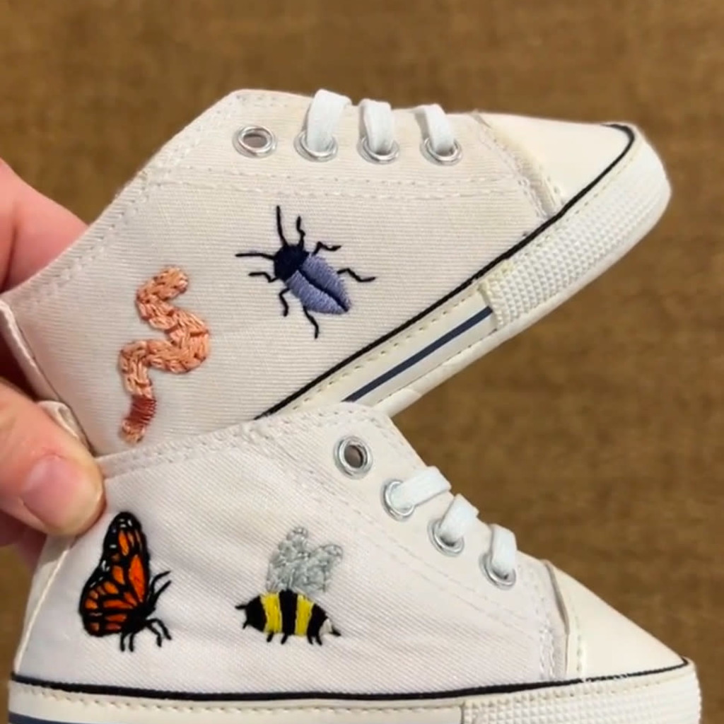 MCreativeJ - Shoe Embroidery 101
