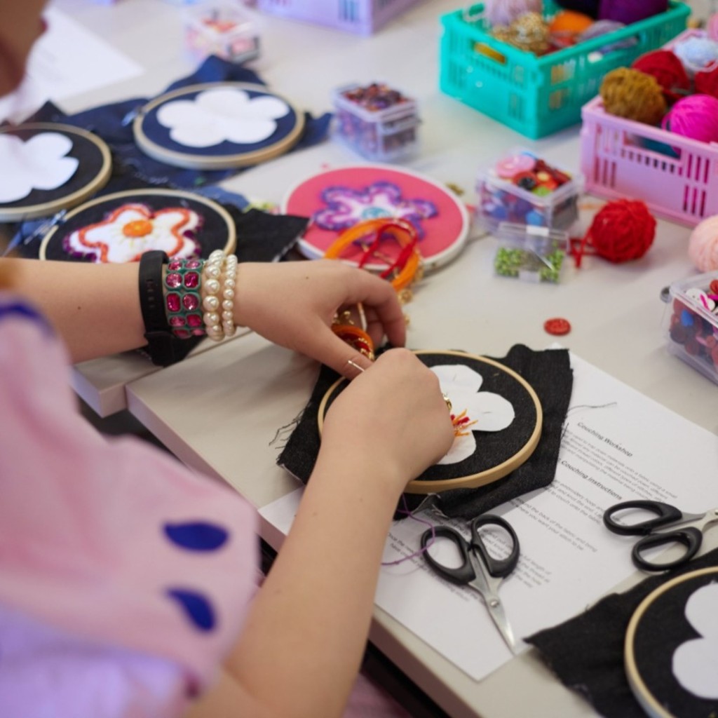 Family Workshop: Upcycling & Embroidery