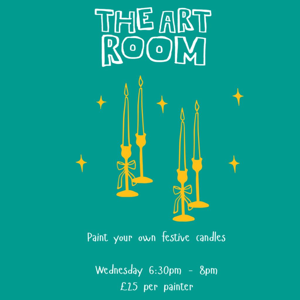 Festive Creative Club: Paint Your Own Christmas Candles 🕯️🎄