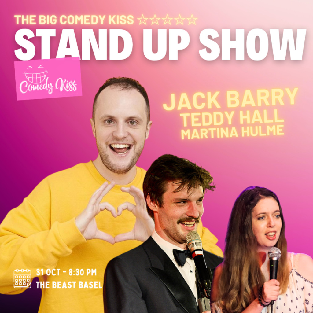 The Big Comedy Kiss with Jack Barry - Basel