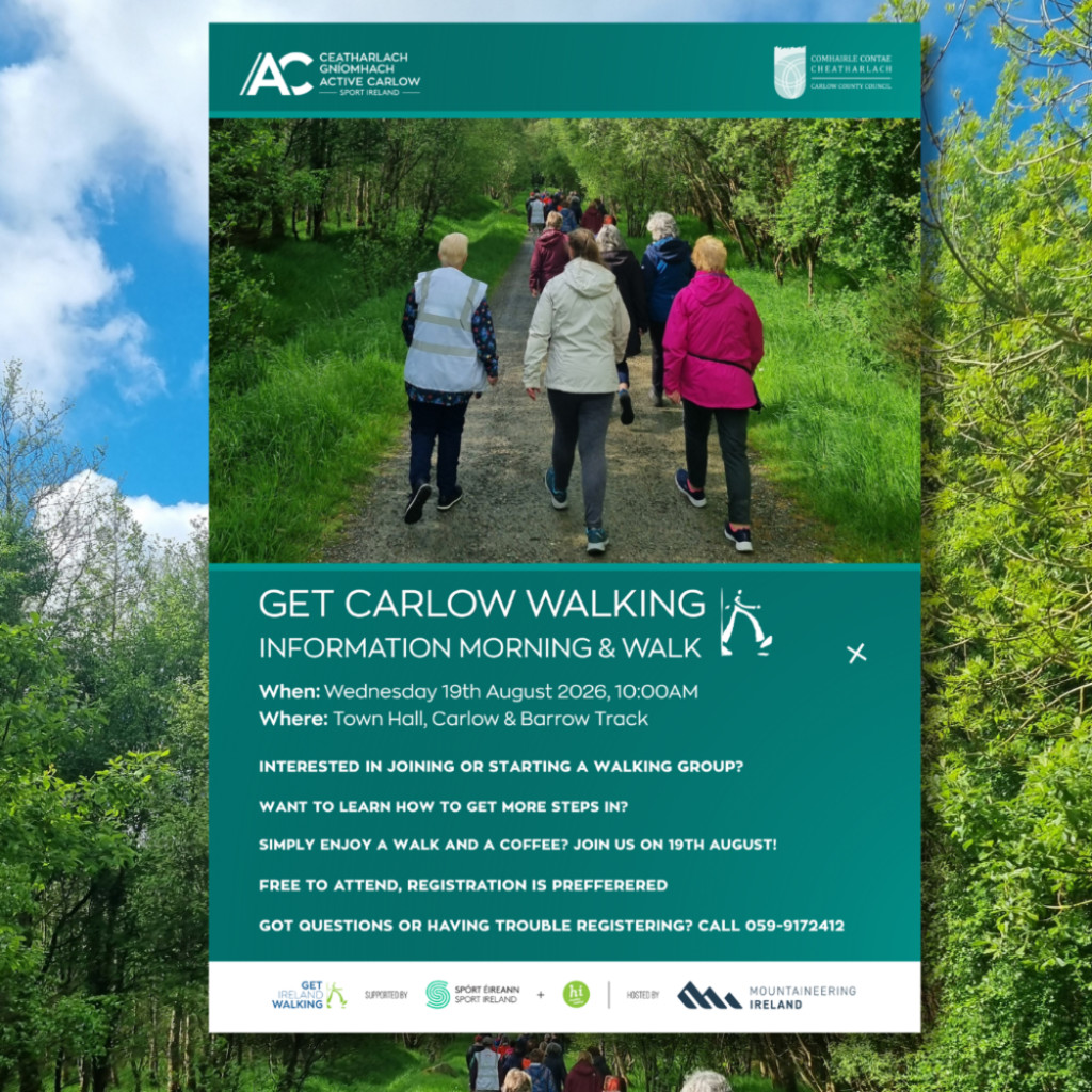 Get Carlow Walking - Information Morning & Walk