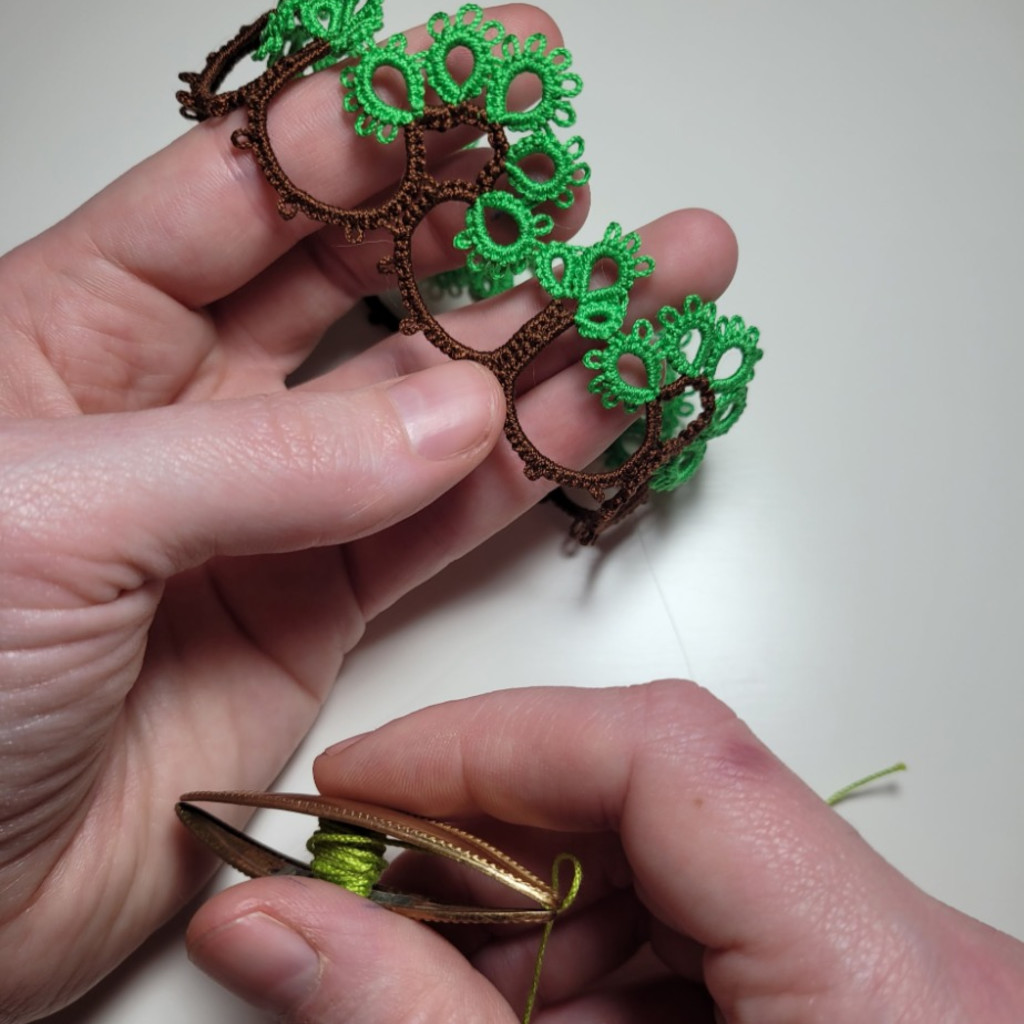 Tatted Lace Trees 2-Part Series For Beginners