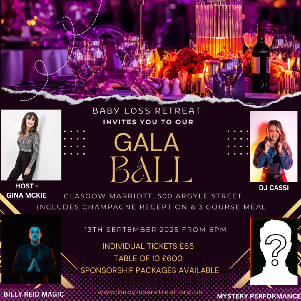 Baby Loss Retreat Gala Ball