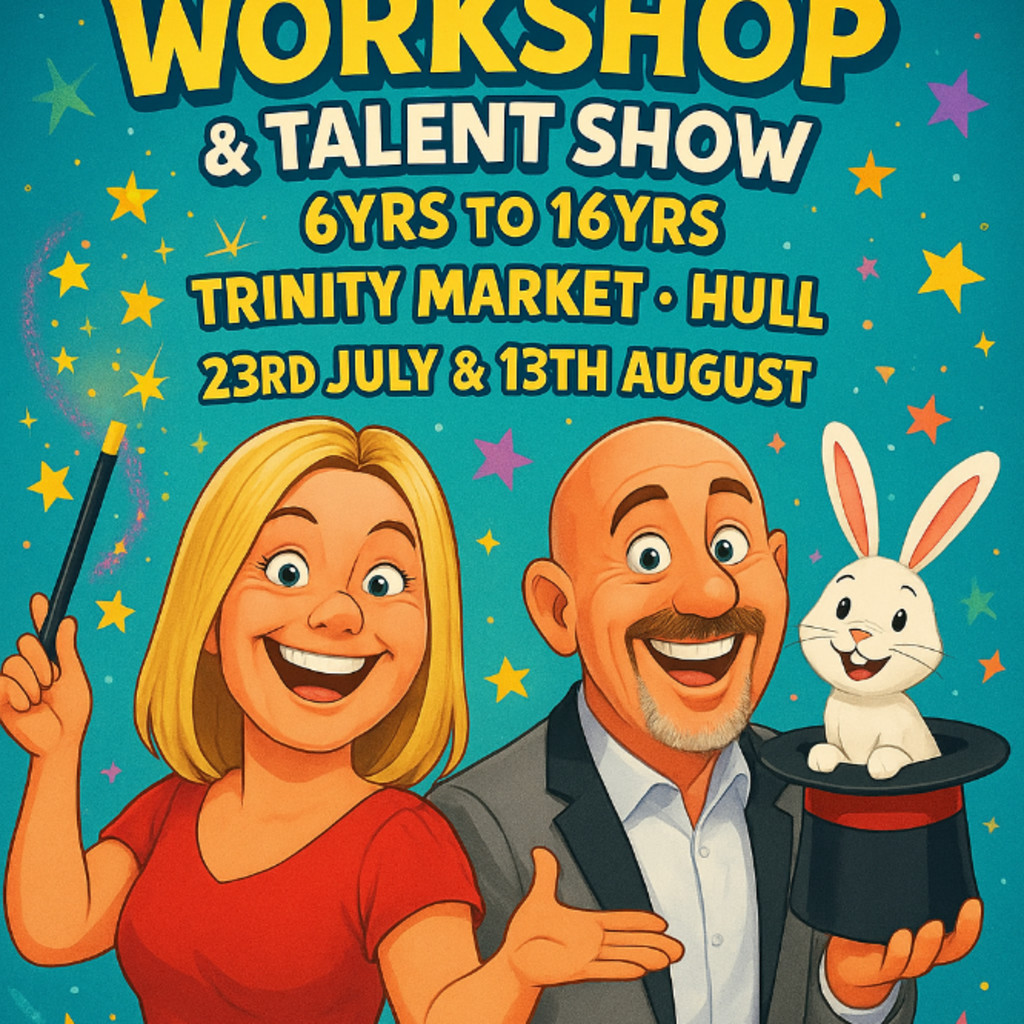 Trinity Market Presents 'The Summer Family Series' - Magic Workshop (ages 6 - 10)