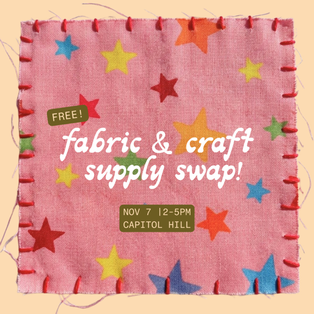 🌈 FREE 🌈 Fabric & Craft Supply Swap
