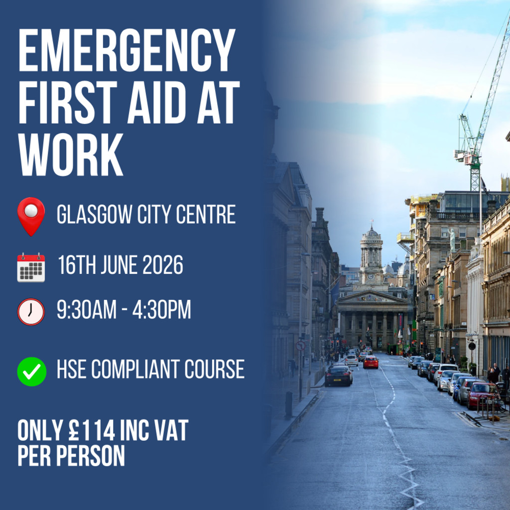 Emergency First Aid at Work - Glasgow