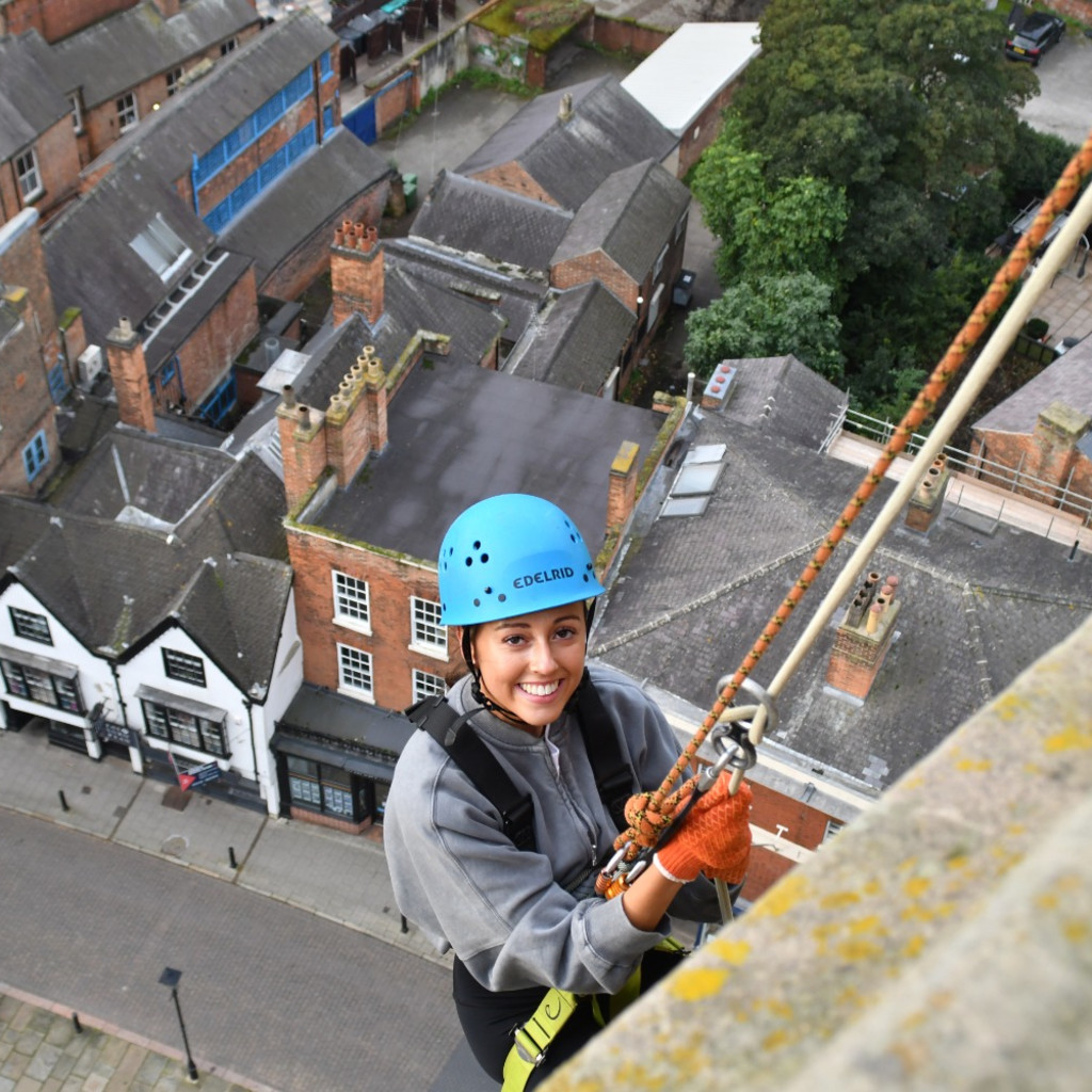 Derby Cathedral Abseil