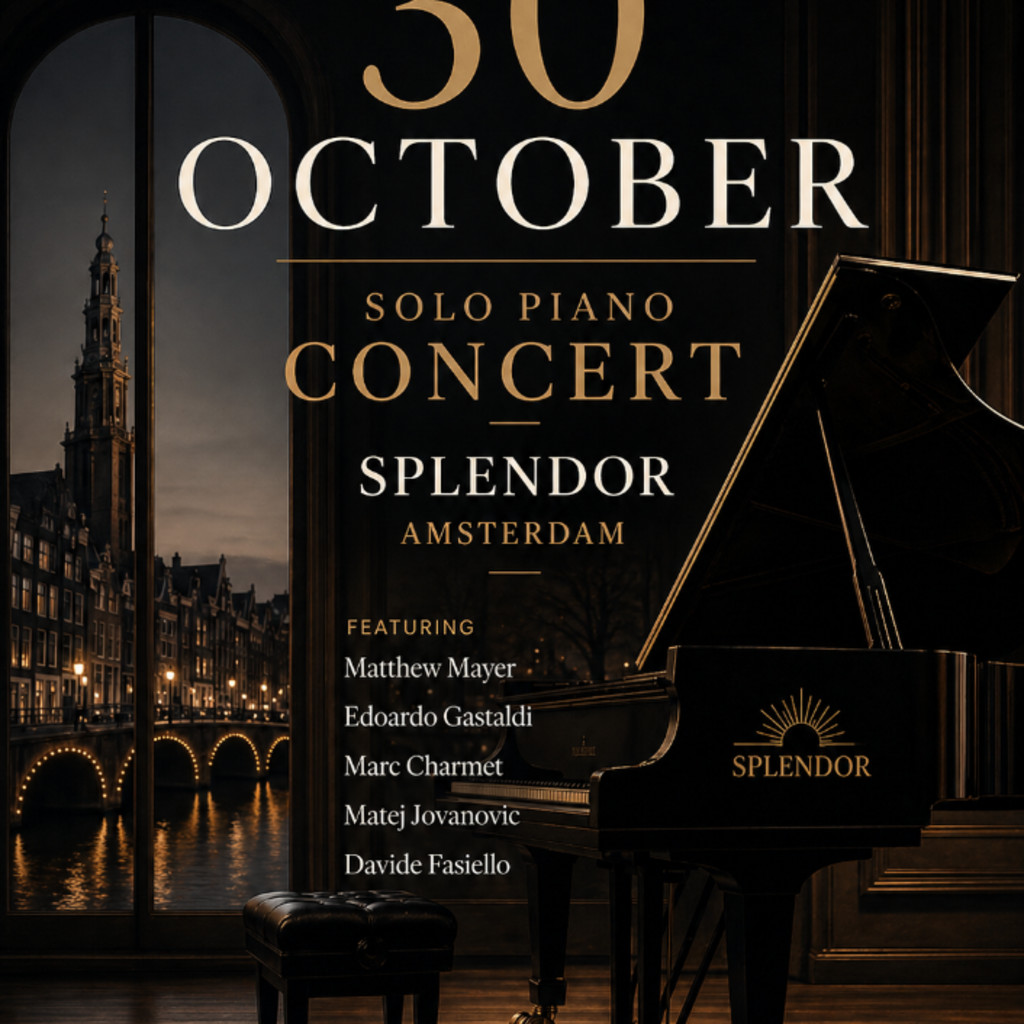 SPLENDOR Amsterdam - solo piano concert