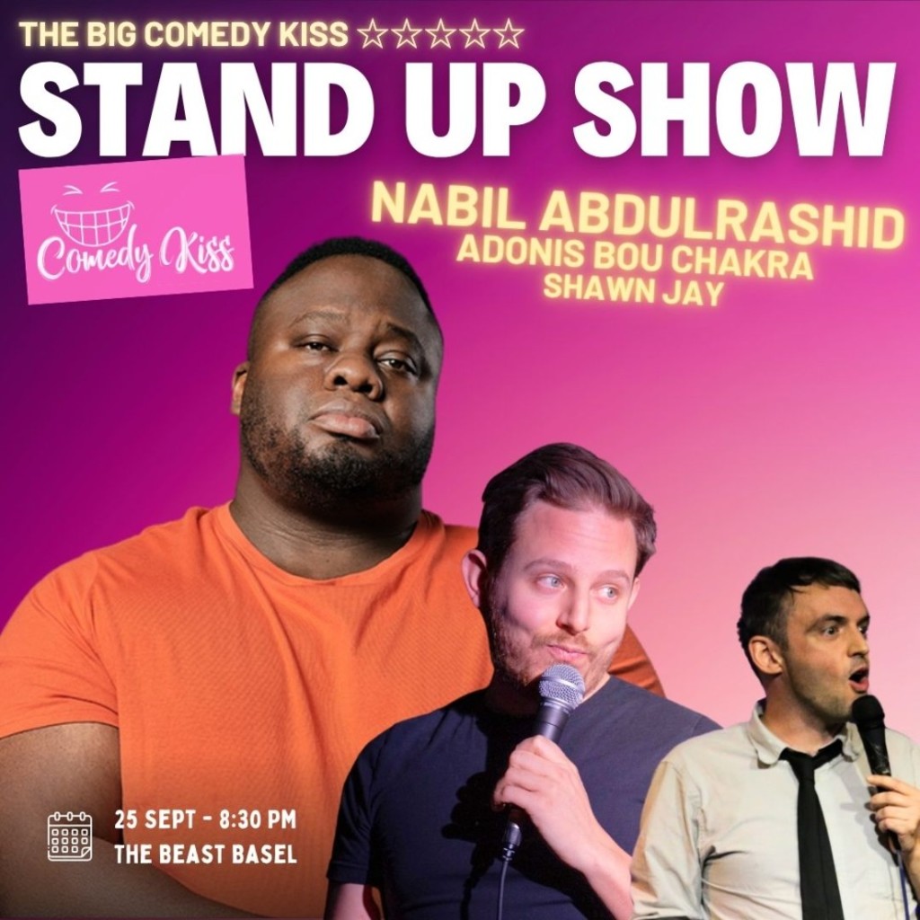 Nabil Abdulrashid alongside Adonis Bo Chakra and Shawn Jay