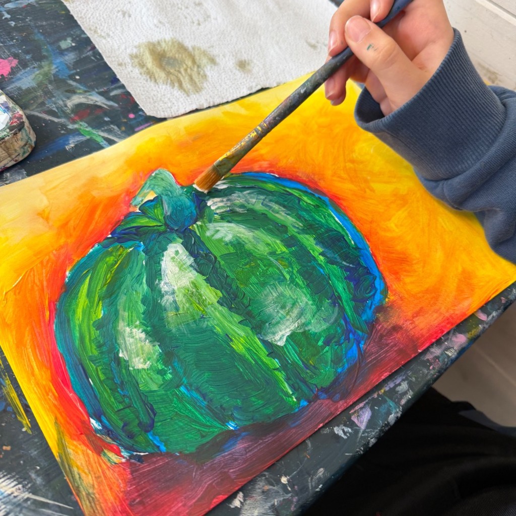 Kids Monday Art Classes age 8+: 5:10 - 6pm September/October  2026: 50 mins for 5 weeks
