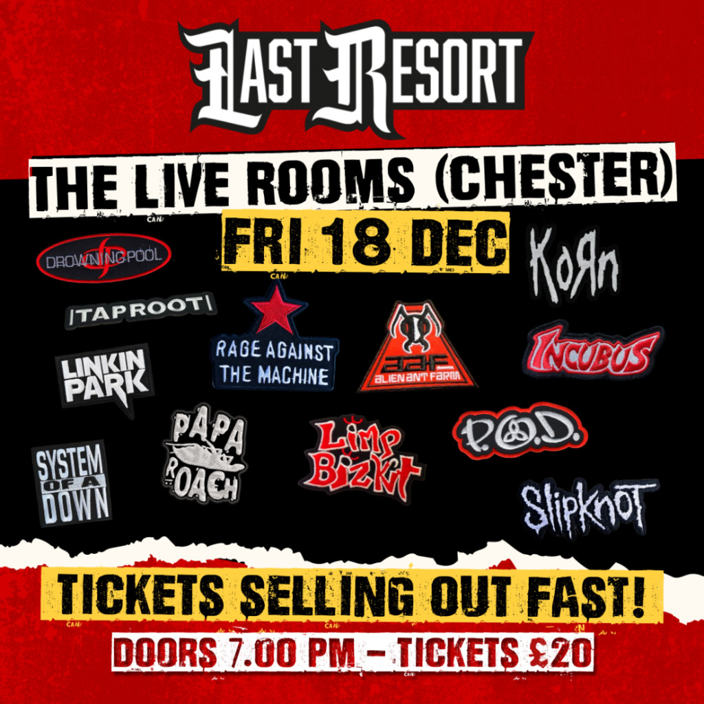 Last Resort - Nu Metal Tribute at The Live Rooms (Chester)