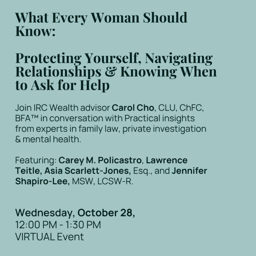 What Every Woman Should Know - Protecting Yourself, Navigating Relationships & Knowing When to Ask for Help