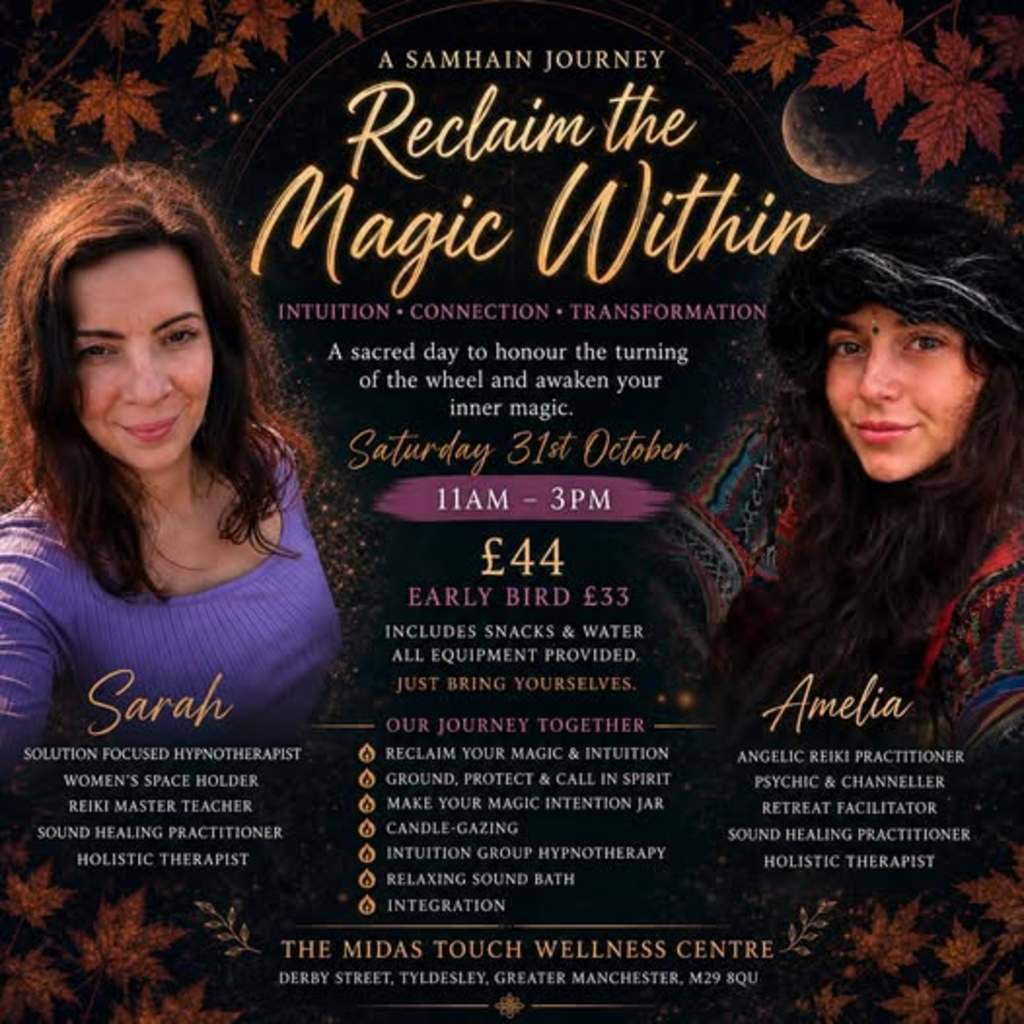 Reclaiming your magic - A Samhain event