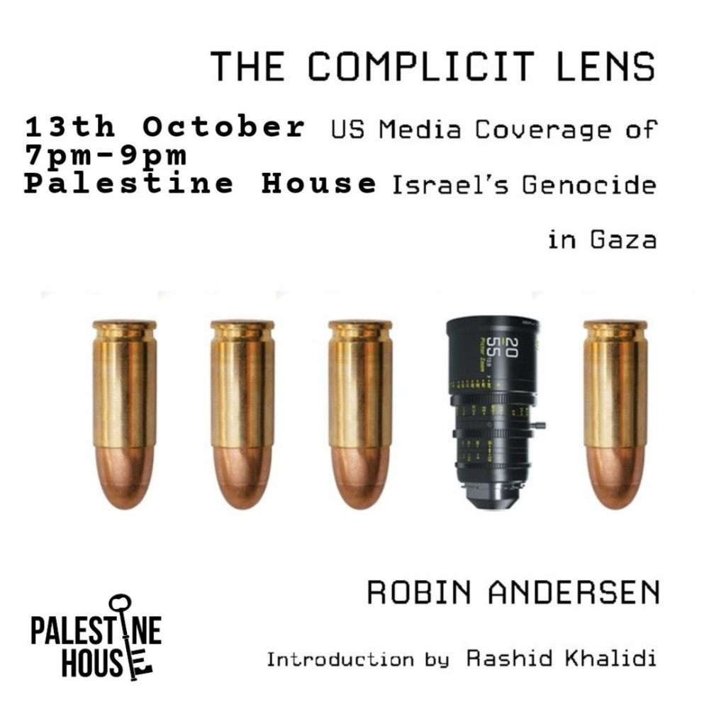 Book Talk: The Complicit Lens: US Media & Israel's Genocide