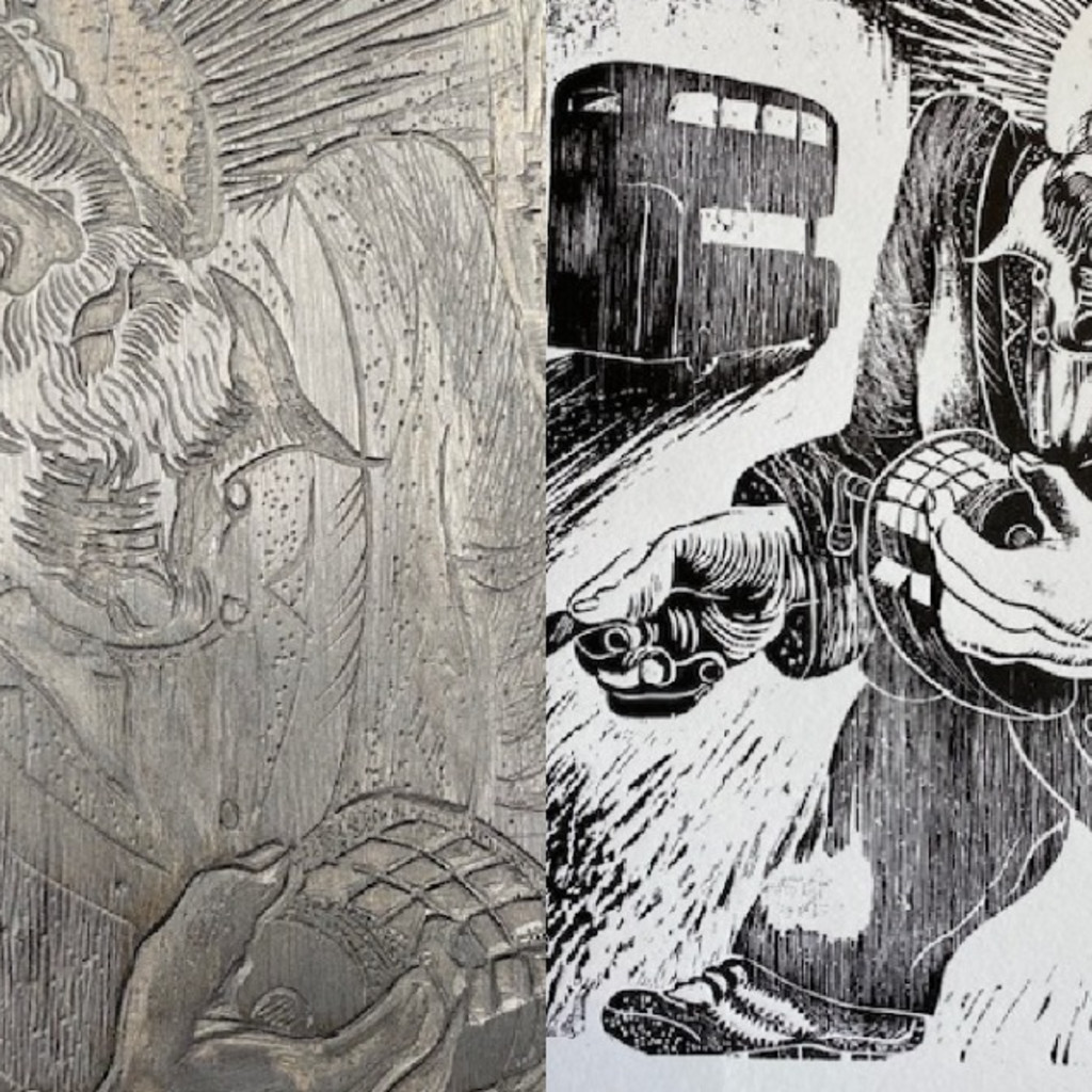 Woodcut with Peter Brown (4 week course)