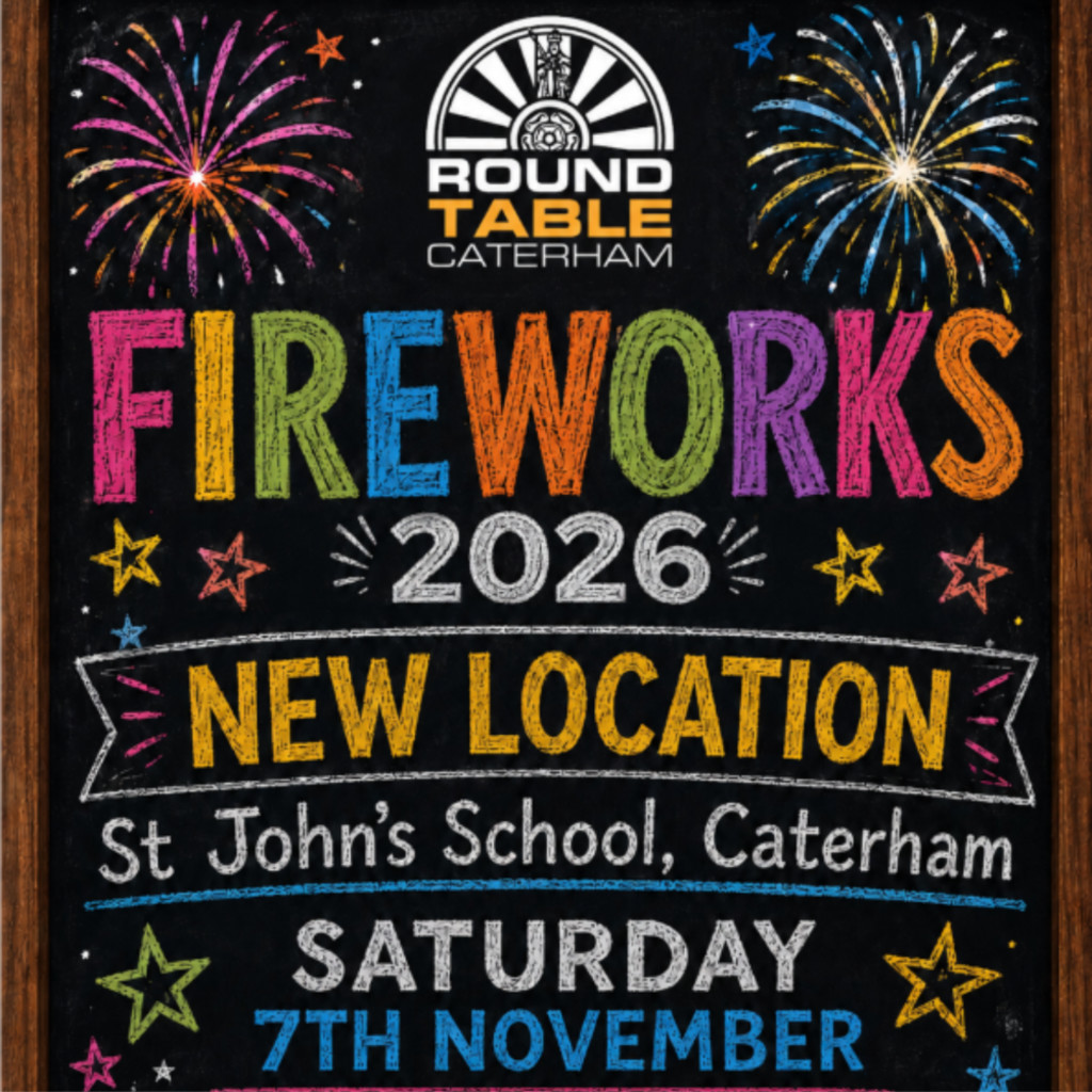 Fireworks 2026 by Caterham Round Table