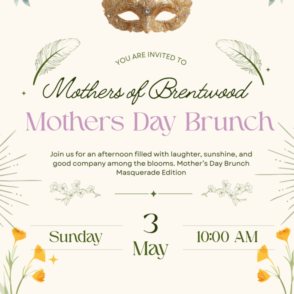 Mother’s Day Brunch: Spring Garden Masquerade