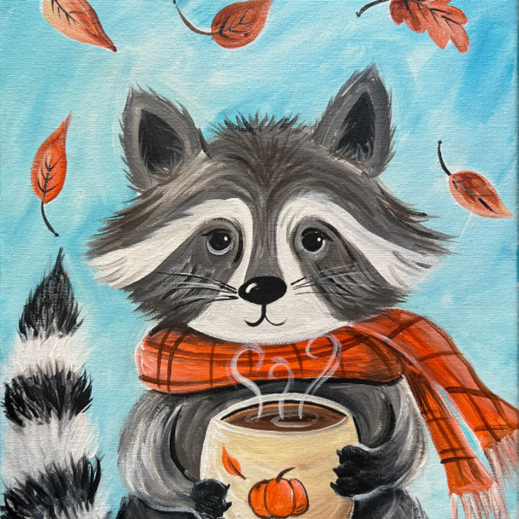Tickets Low: Fall Racoon Paint Party