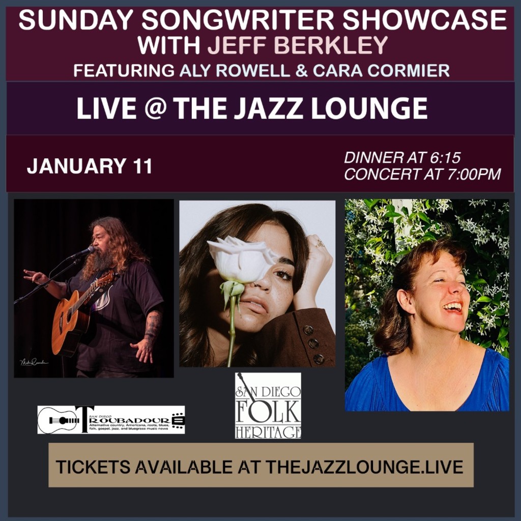 Sunday Songwriter Showcase with Jeff Berkley