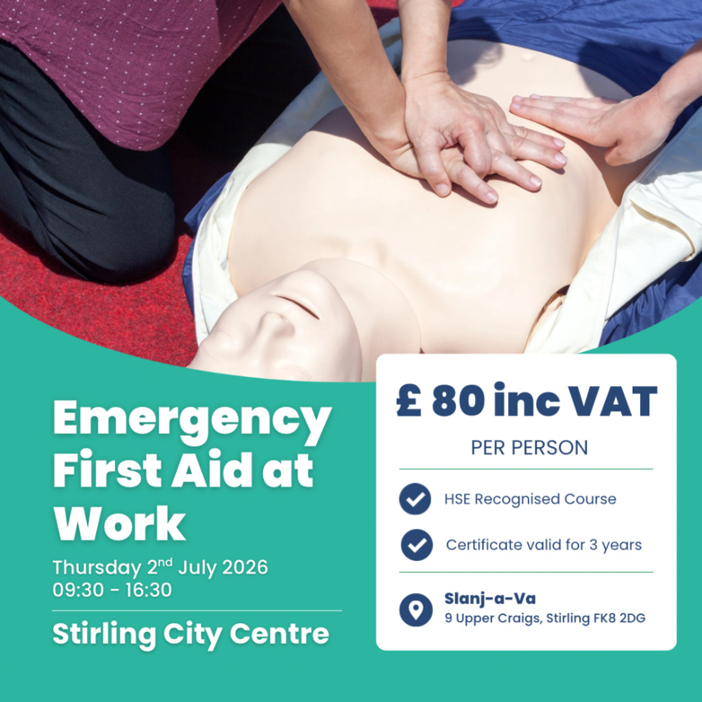 Emergency First Aid at Work - Stirling