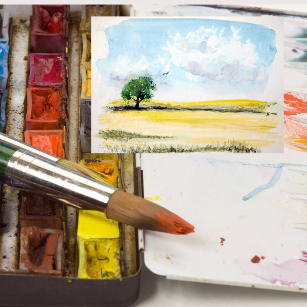 The Art of Watercolour  - 5 Week Course - Daytime, Kelsall
