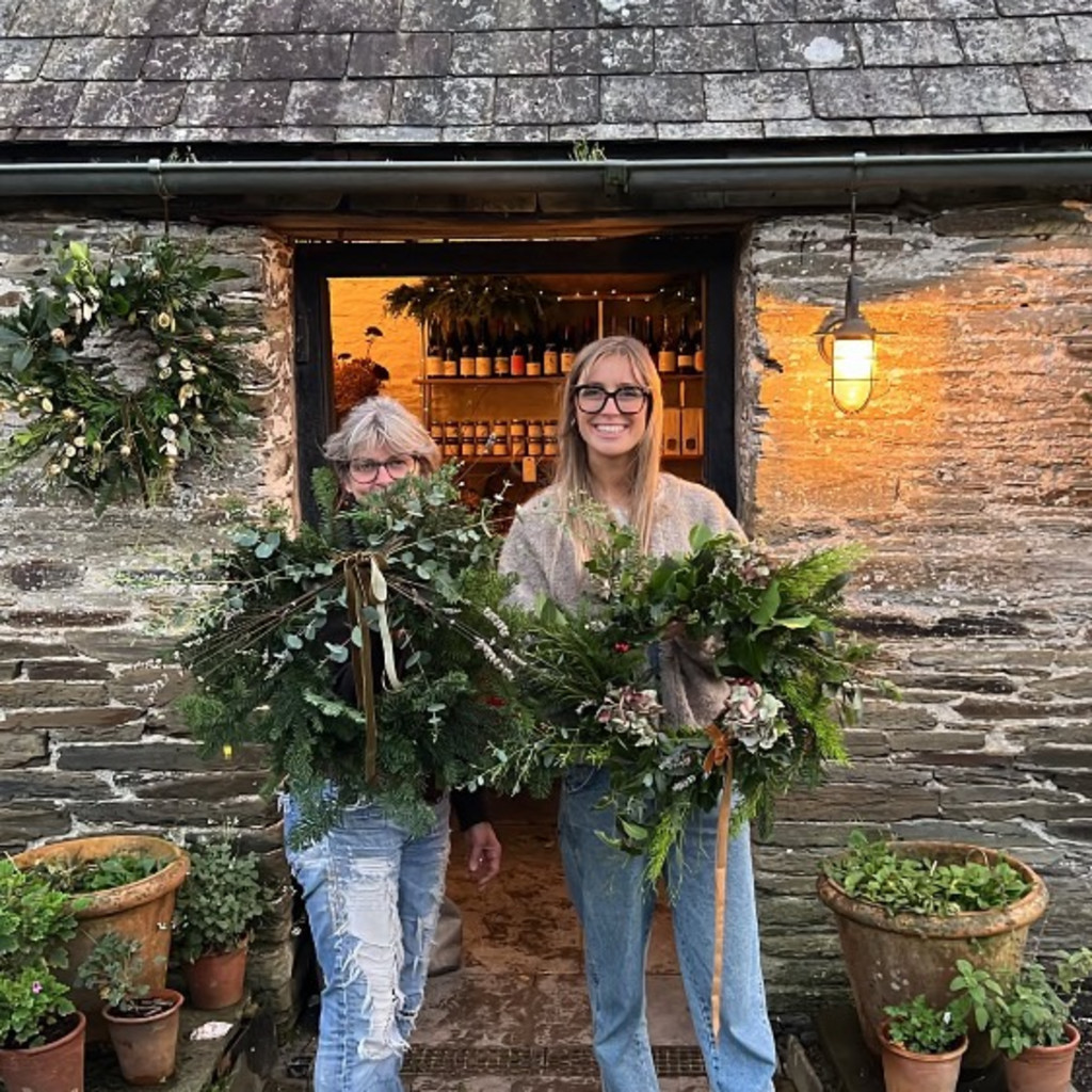 Christmas Wreath Workshop with Wild Rose
