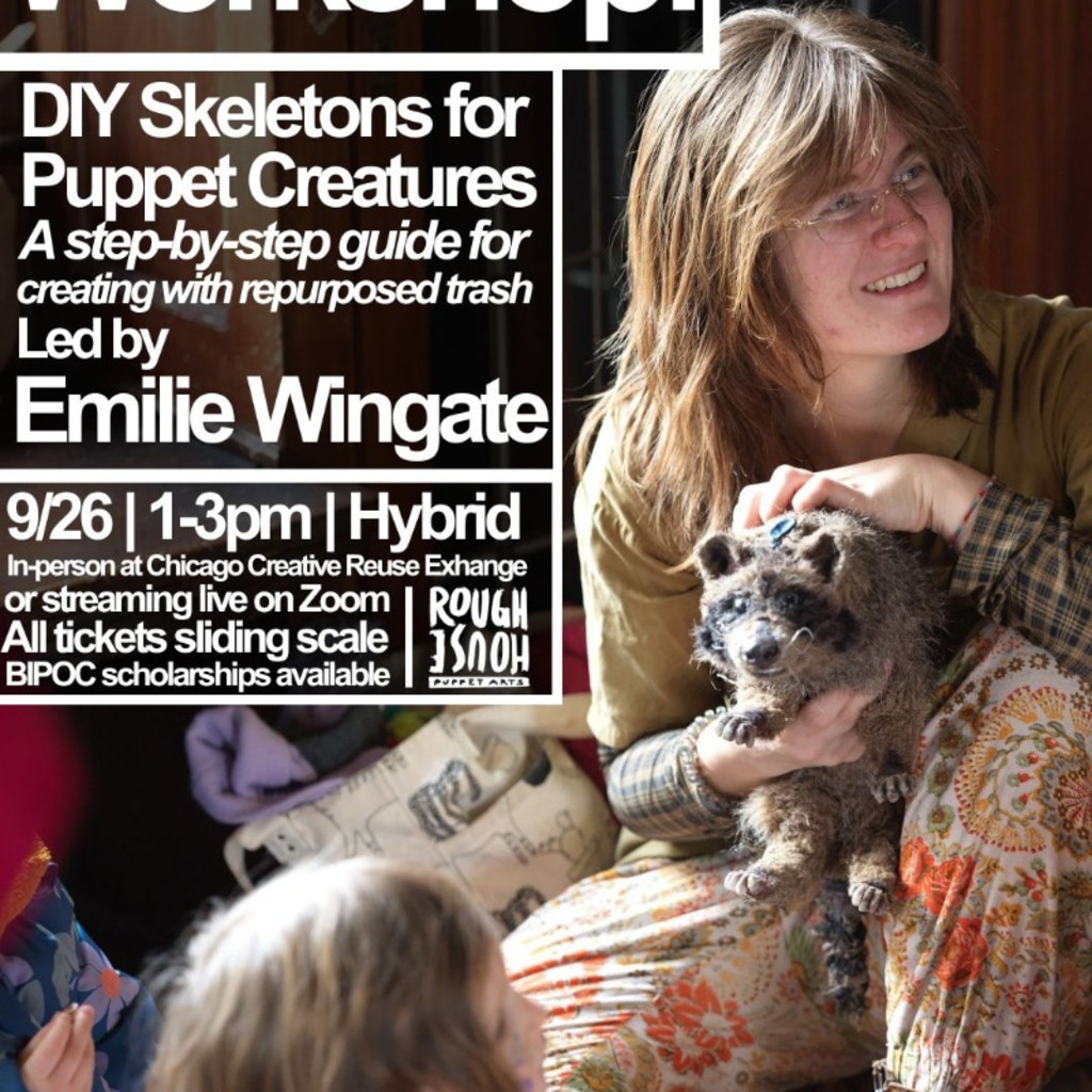 WORKSHOP: DIY Skeletons for Puppet Creatures by Emilie Wingate [HYBRID: In-person or Online]