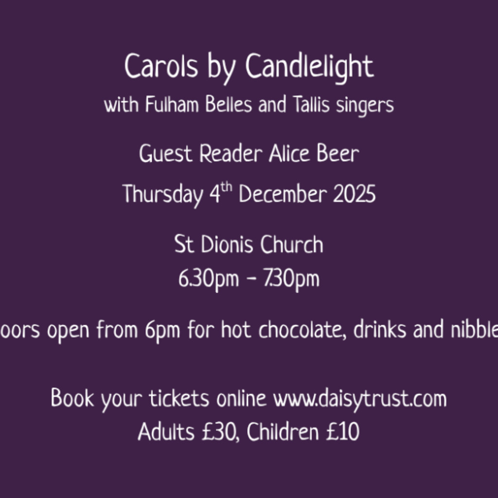 The Daisy Trust Carols by Candlelight 2025