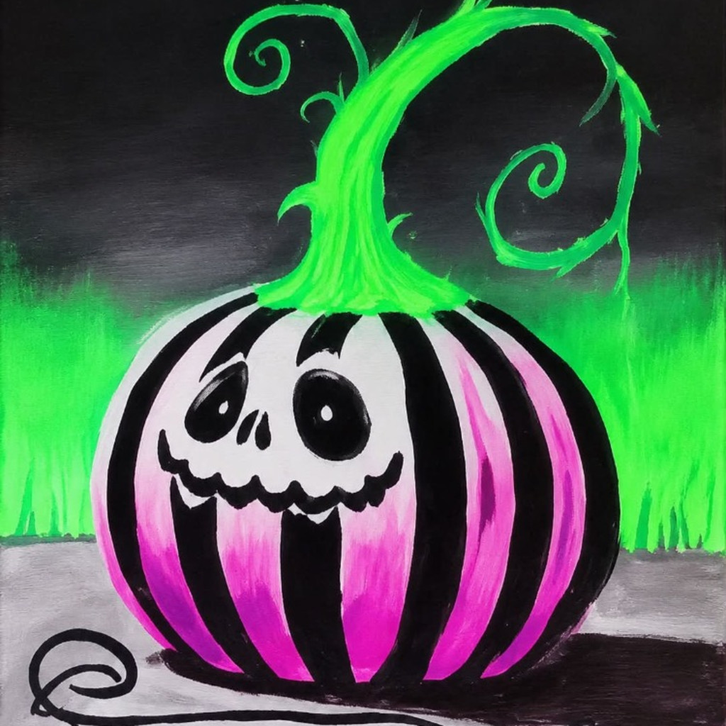 It's Showtime, Pumpkin! Glow Paint Party