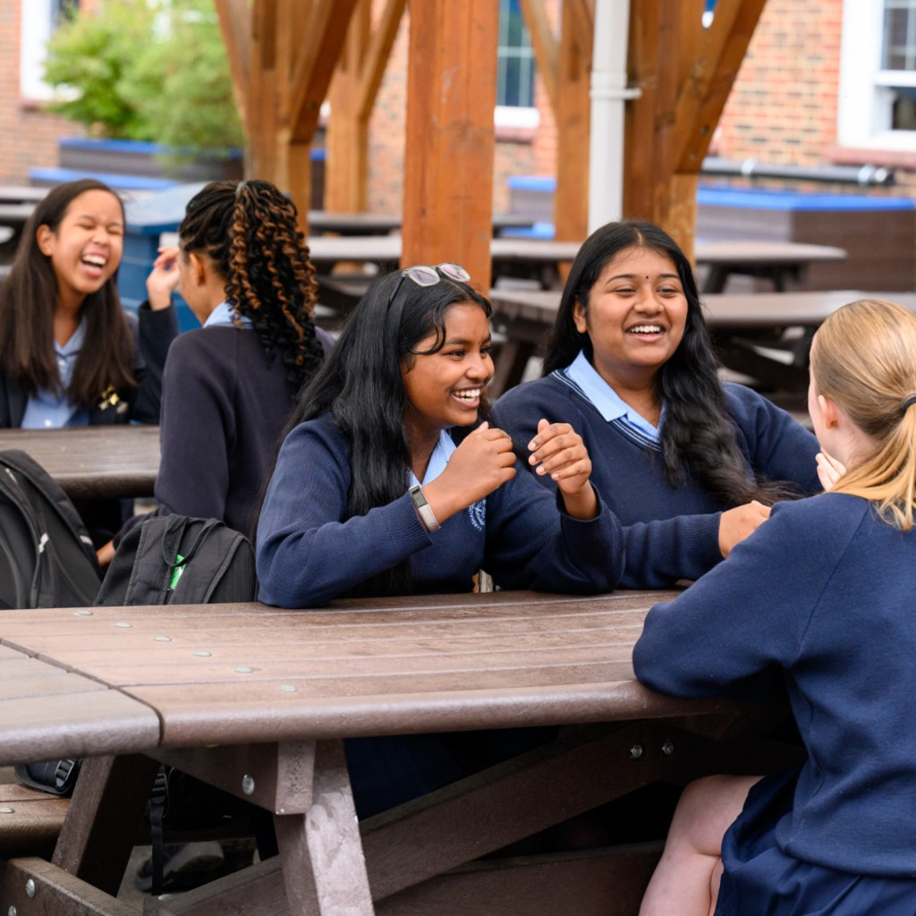 Image of students in playground