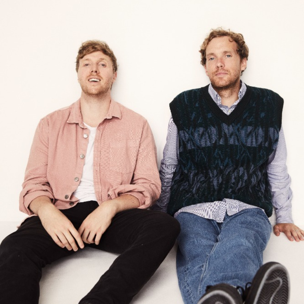The hosts of the podcast