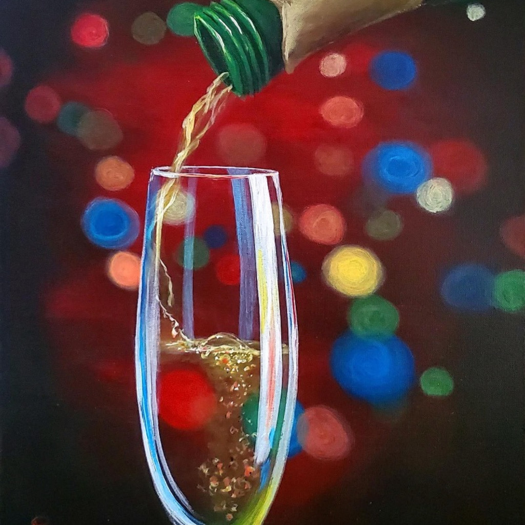 Pour the champagne - Wormingford