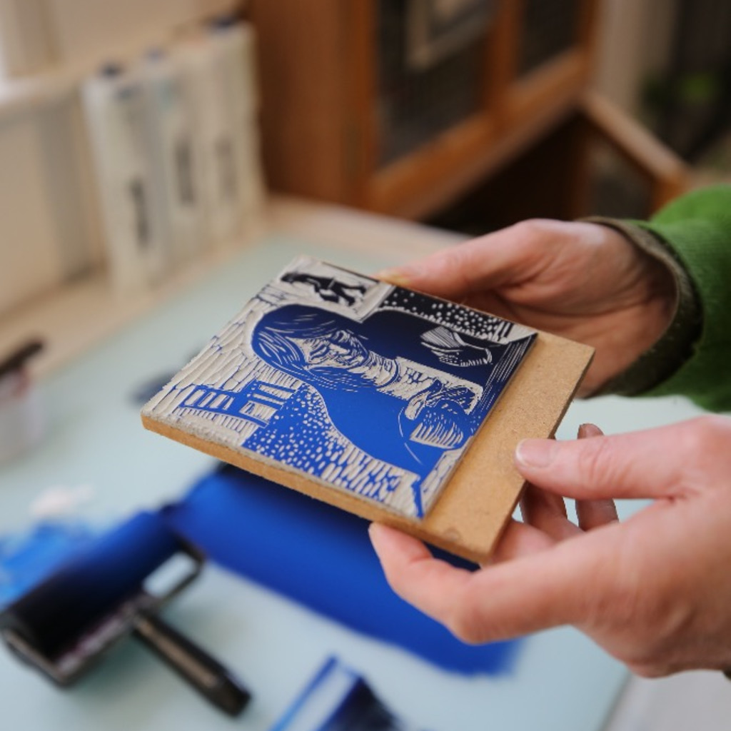 Introduction to Lino printmaking - Weekend Workshop with Peter Brown