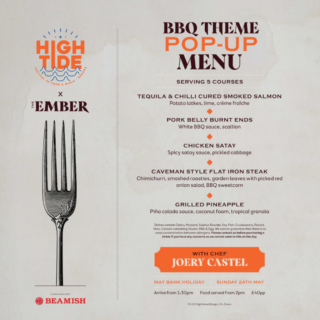 BBQ Dining Pop Up with Joery Castel