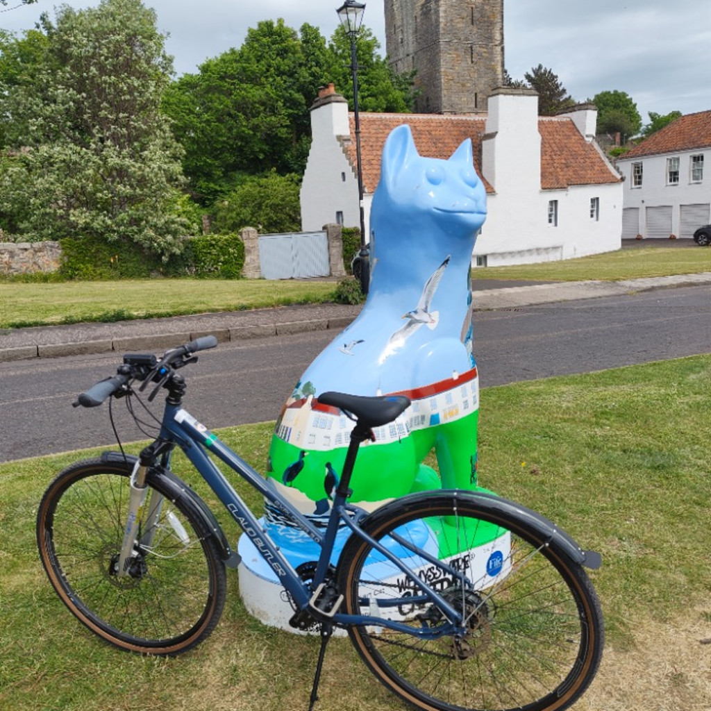 Sunday social ride – Kirkcaldy Wemyss Ware Cat Trail cycle