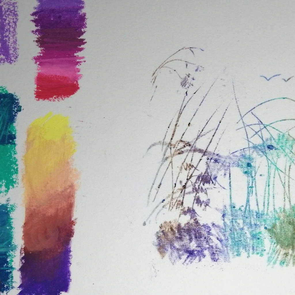 Oil pastels - more versatile than you might think, with Jackie Cox