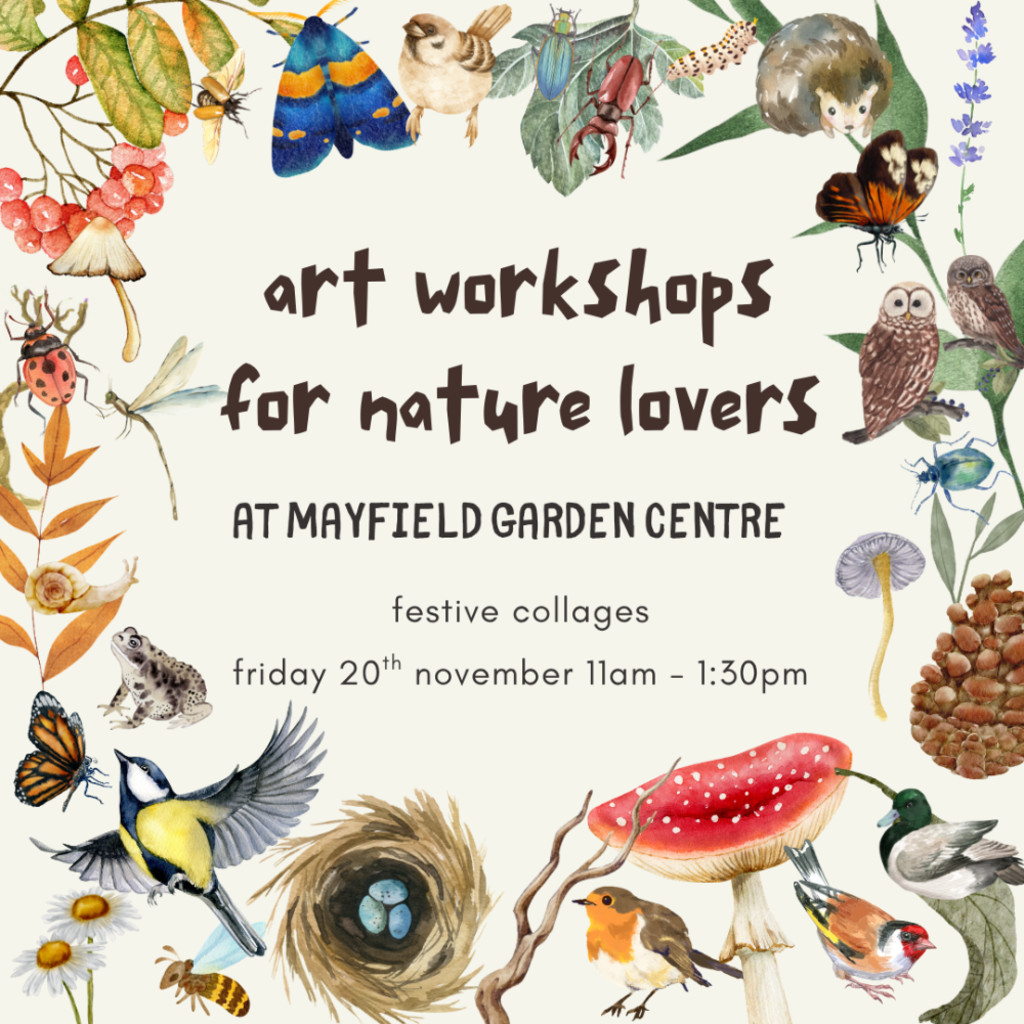 Art Workshops for Nature Lovers: Festive Collages