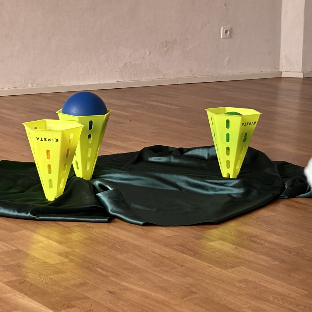 Playing, Pausing, and Stuff - a day of Clowning Around in response to objects/props/things