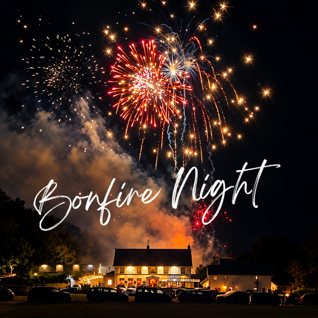 Bonfire night at the King Arthur Hotel Swansea