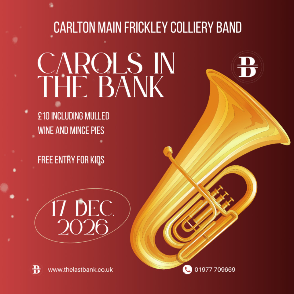 Carols at The Bank feat Carlton Main Frickley Colliery Band