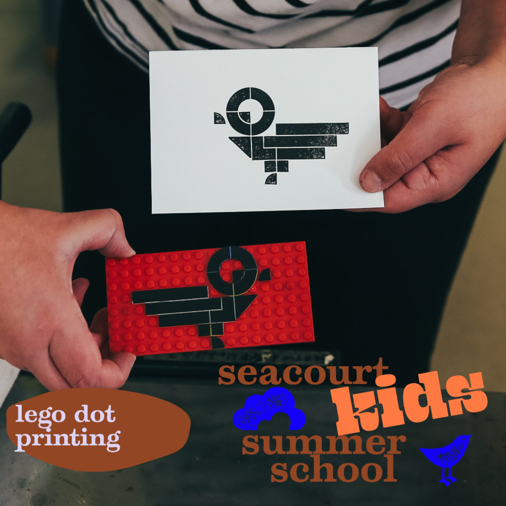 Seacourt Kids! Lego dot printing